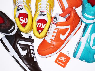 Supreme正式发布合作款Nike SB Air Force 2