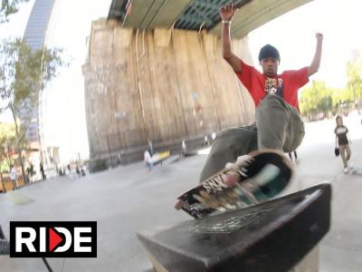 2017纽约Damn AM比赛热身现场