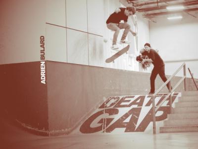 Jart眼镜小哥Adrien Bulard大乱挑战Berrics死亡之Gap