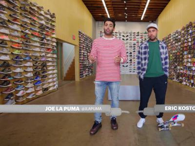 和球鞋收藏巨头Eric Koston一起逛洛杉矶Flight club
