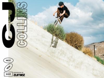 最强新浪潮—14岁当红小猛将CJ Collins最新「Next New Wave」