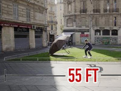 网红Chris Chann：在法国呲过最长的杆子，16.7米！