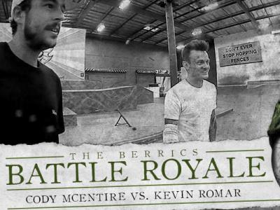 牙签哥Cody McEntire与小卷毛Kevin Romar特别动作挑战