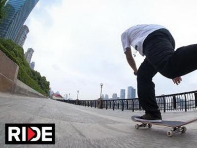 台湾小火箭Adee Lu再度登录Ride Channel，在上海的滑板一周！