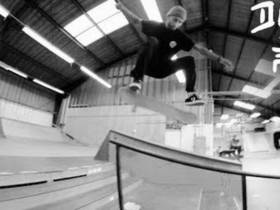 Santa Cruz 滑板队燥翻洛杉矶Double Rock板场