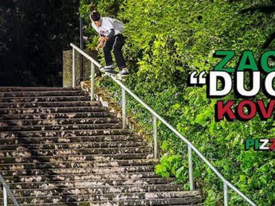 Zach 'Ducky' Kovacs正式晋升为Pizza滑板队旗下职业滑手！