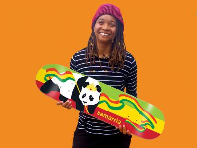 女滑手Samarria Brevard正式晋升Enjoi职业滑手，KOTR超强片段发布