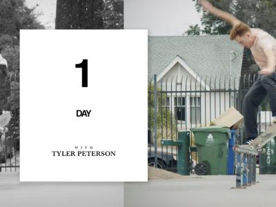 和滑手Tyler Peterson的一天