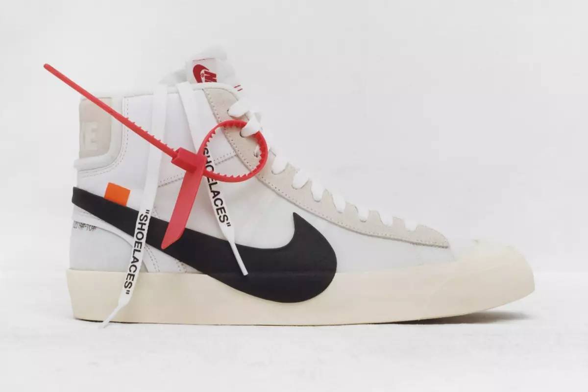 off white blazer laces