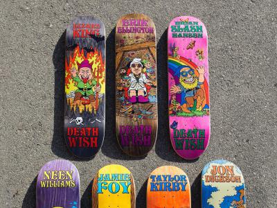 Deathwish 2018年新款「Happy Place」系列板面上市！