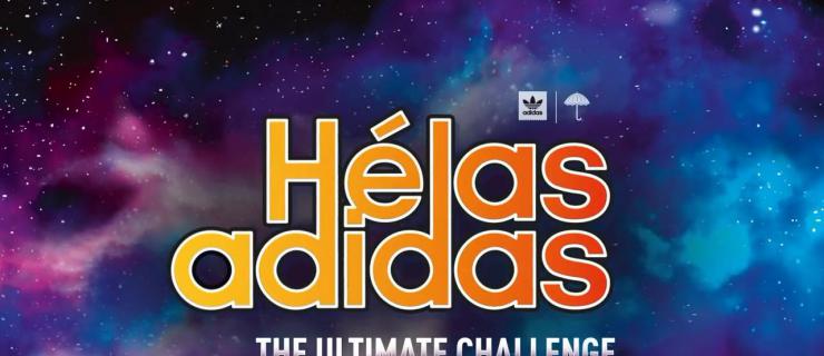 80年代的网球，90年多的漫画风，Adidas X Helas二次元风格宣传