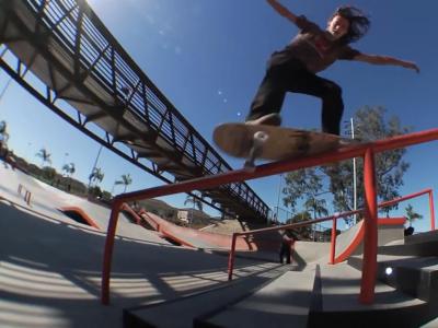 Nike SB新生代滑手作客板场热身「Skatepark Round-Up」栏目！