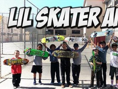 超强童子军，NKA与一群10岁以下滑板神童的滑板周末！