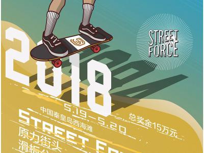 5月19日，秦皇岛STREET FORCE “原力街头”滑板系列具体赛制
