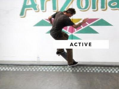 午后休闲的时光，Active滑板队造访TWS室内板场