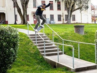 生素材剪辑：天赋滑手Ishod Wair「Back on my BS」部分片段