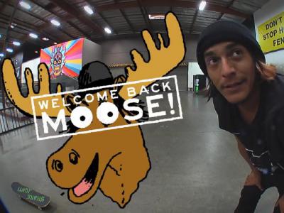 伤后回归，Moose在Berrics板场小试牛刀！