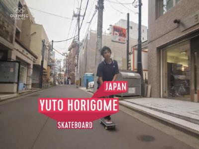 2020年东京奥运会|Yuto Horigome骄傲地滑在东京的街道上！