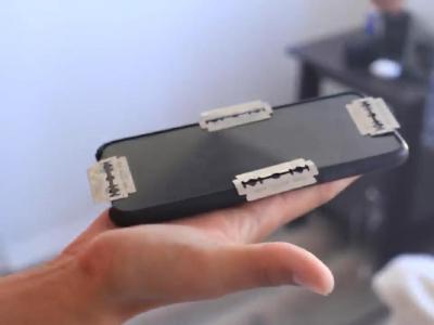 Chris Chann挑战刀片贴手机玩大乱，滑板风格依旧无限好！