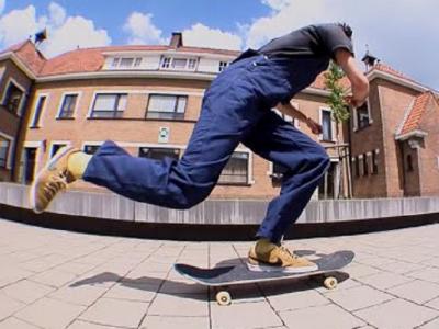 由Harry Billiet拍摄，影片「HOBBY 」记录比利时滑手chill滑镜头