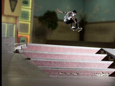 Berrics板场新挑战！Ben Campbell挑战跨度最远Ollie