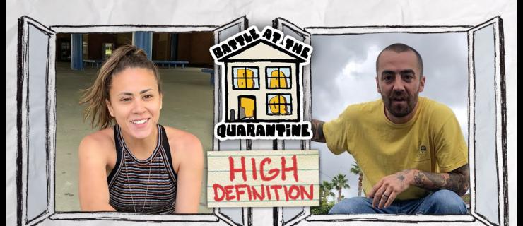 BATB平地大战疫情隔离版：女滑手Monica Torres Vs. Dan Plunkett 