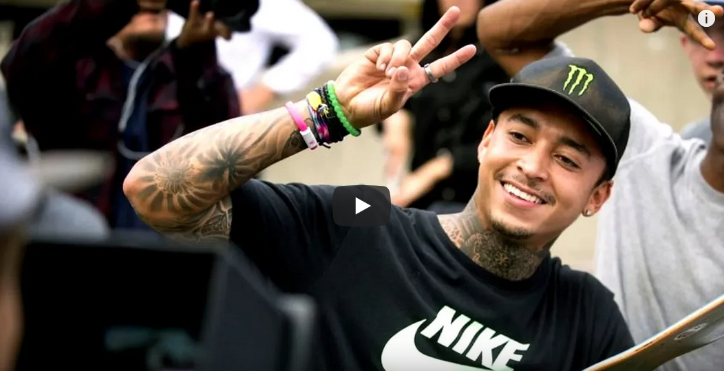 爱"搞事情"的职业滑手 | nyjah huston日常生活的一面