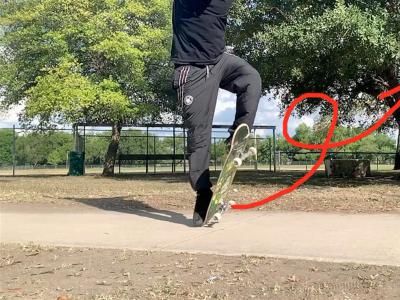 超实用教学：空中垂直绕脚转的Impossible