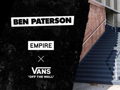 Ben Paterson反脚狠片「Empire x Vans」发布！