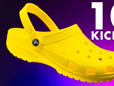 用Crocs（鳄鱼牌拖鞋），做101个尖翻！