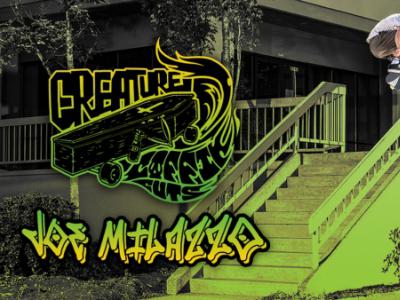 Creature Skateboards发布：地形收割机Joe Milazzo
