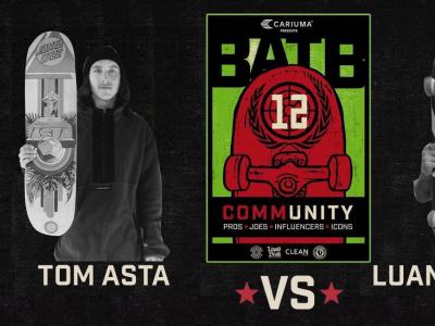 高质量滑手对决？BATB12最新一局：Luan Oliveira Vs. Tom Asta