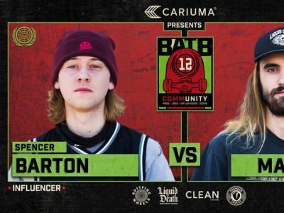 BATB 12最新一局： Spencer Barton Vs. Tony Mangucci