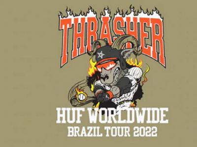 HUF x THRASHER共同开启巴西Tour！