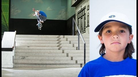 巴西新浪潮，8岁小滑手Joaquim Costa做客Berrics板场